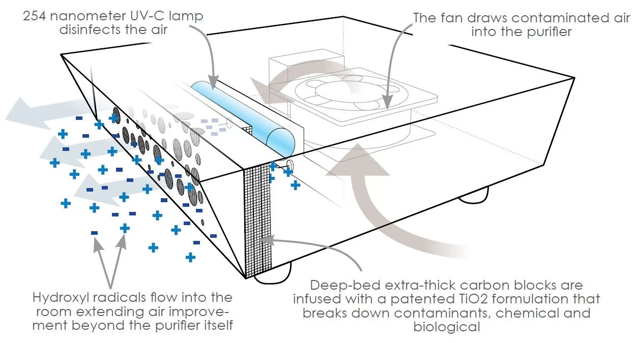 Air Flow and Ion Release System