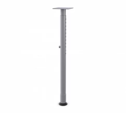 Post Leg Spring Clip Height Adjustable - Metallic Silver