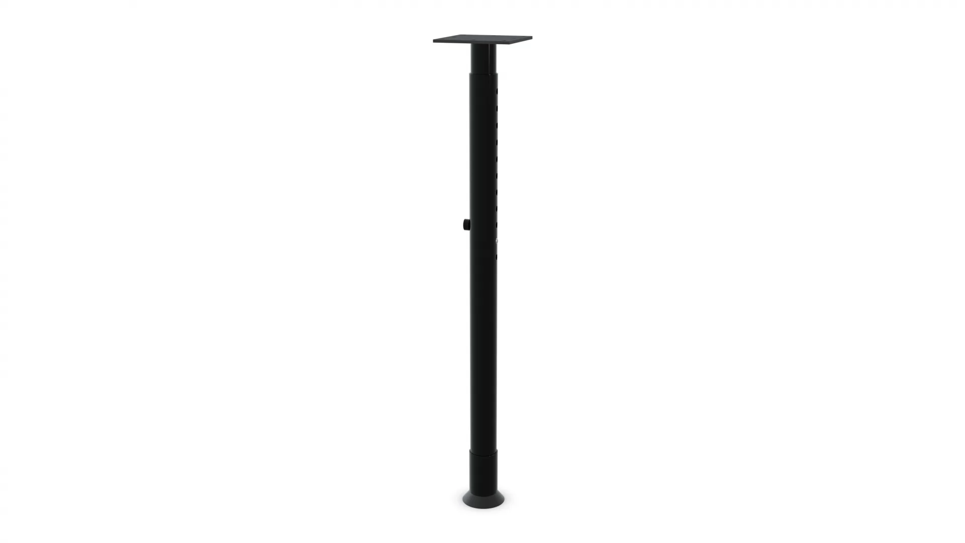 Post Leg Spring Clip Height Adjustable - Black