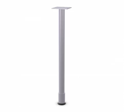 Single Column Straight Post - SPYL - Metallic Silver