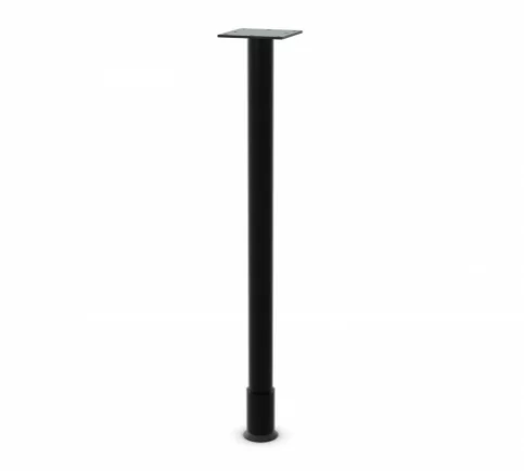 Single Column Straight Post - SPYL - Black