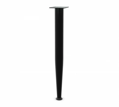 Tapered Post Leg - Black